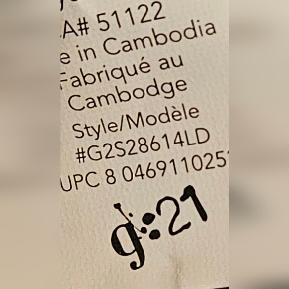 G21 Twist Front Halter Bandeau Bikini Top - Picture 3 of 4